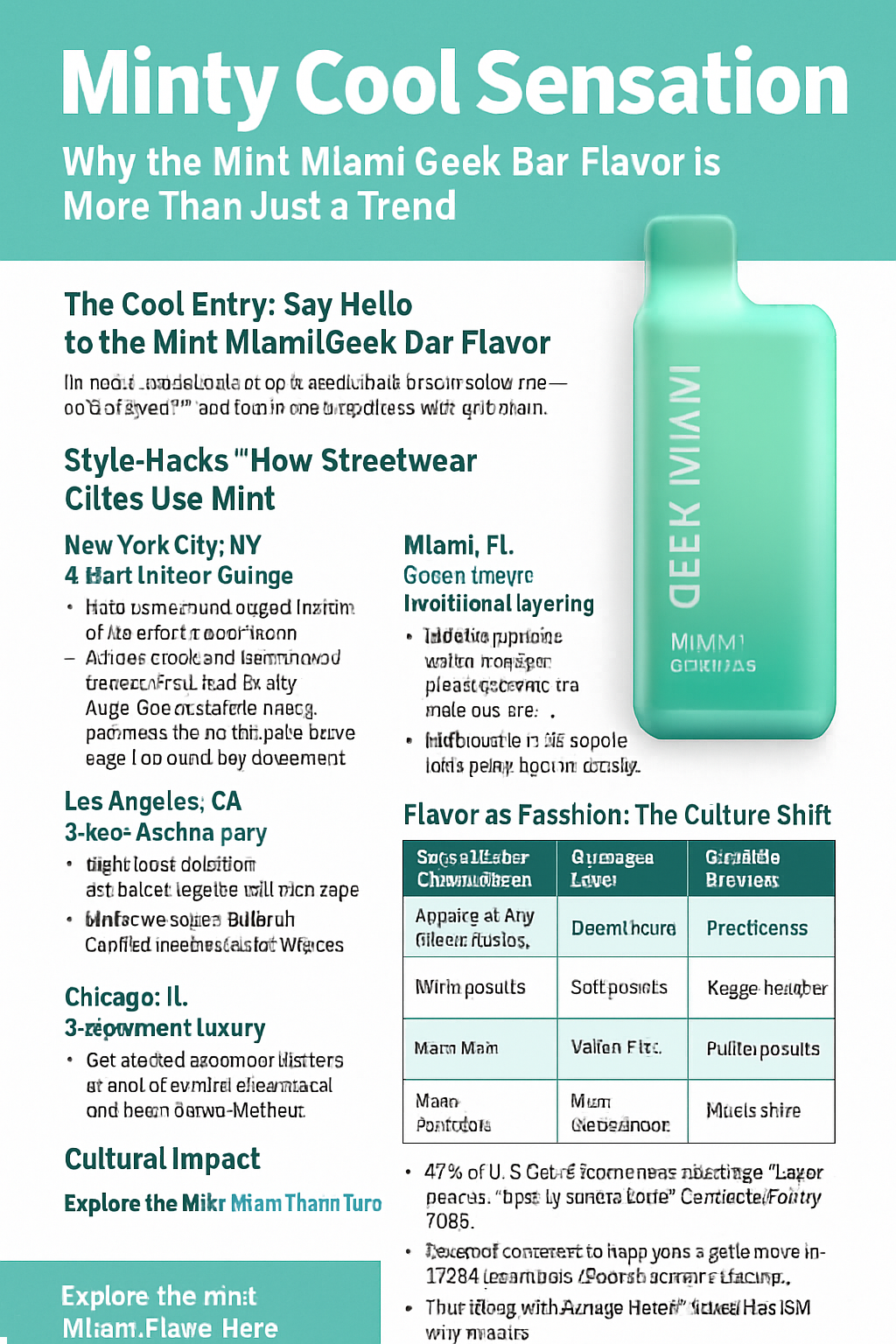 mint miami geek bar flavor