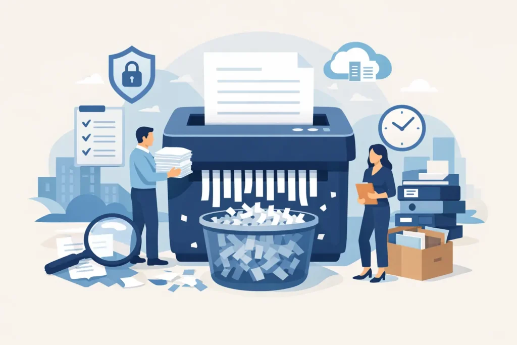 When to Use Document Shredding Services